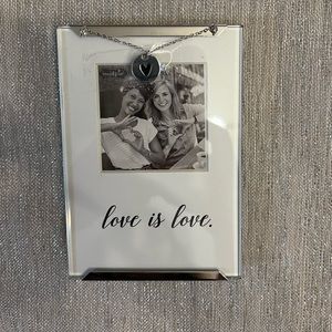 Mudpie love is love picture frame